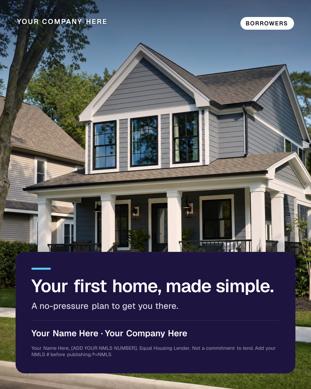 First-Time Buyer Campaign graphic
